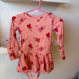 In My Jammers Pink Sugar Rush Twirl bodysuit